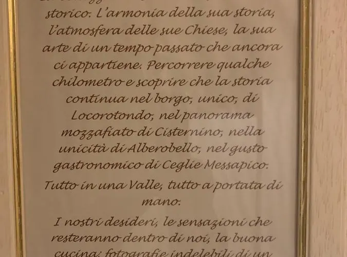 Appartement Impressioni In Valle D'itria Martina Franca